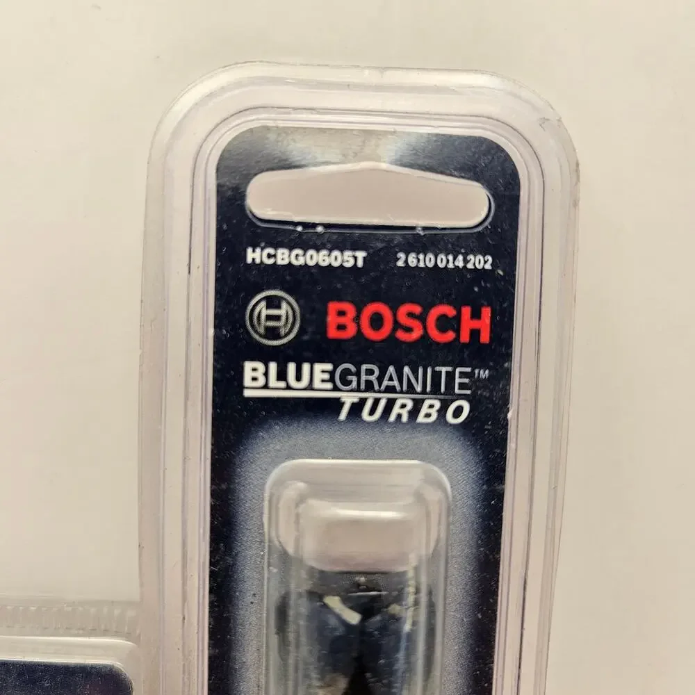 BOSCH GT2000 GLASS & TILE BIT + HCBG0605T 1/4X6 ROTARY HAMMER DRILL 5PC NIB